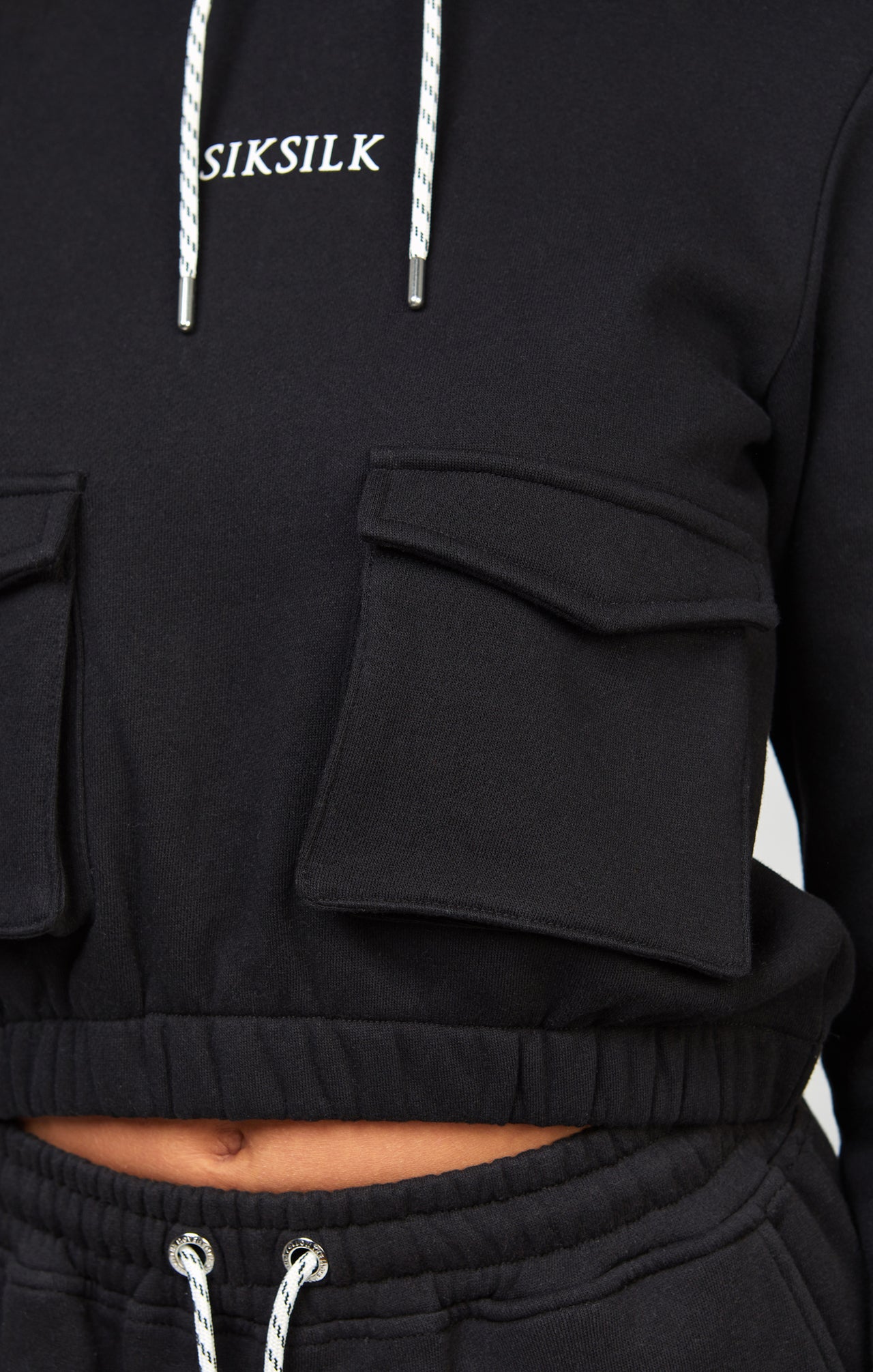 Black Cargo Pocket Hoodie (5)