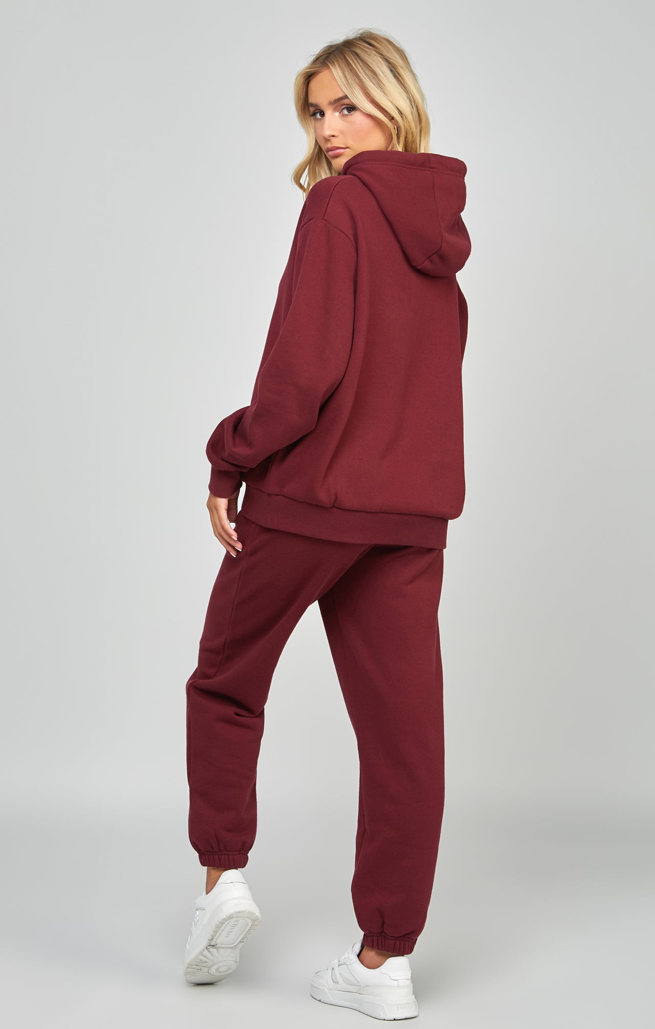 Burgundy Oversized Hoodie (4)