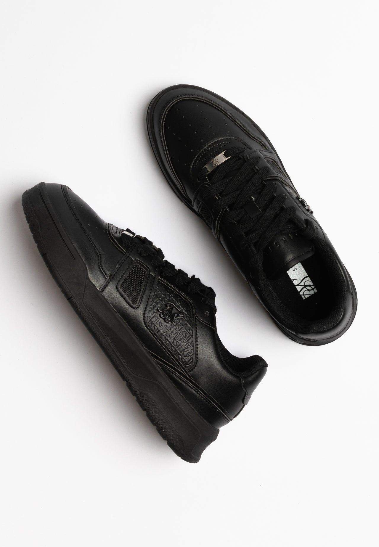Black Low Top Court Trainer (5)