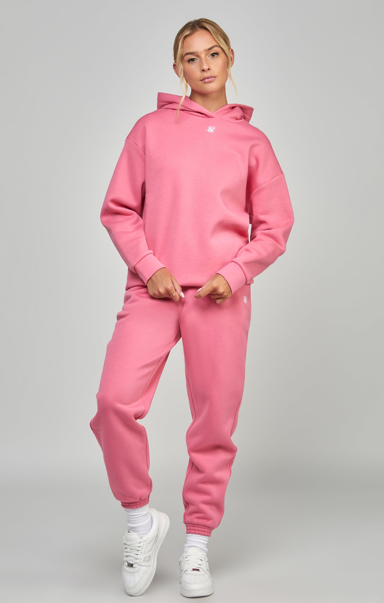 Pink Essential Overhead Hoodie (1)