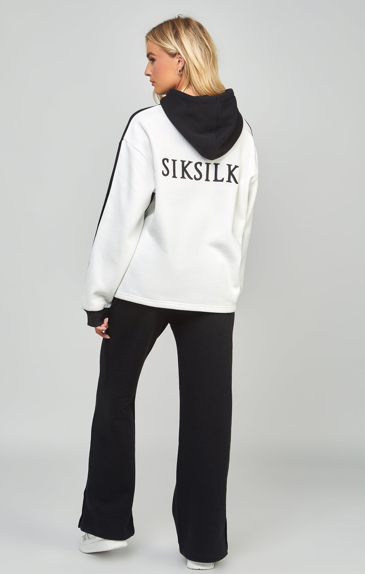 Black Wide Leg Joggers (4)