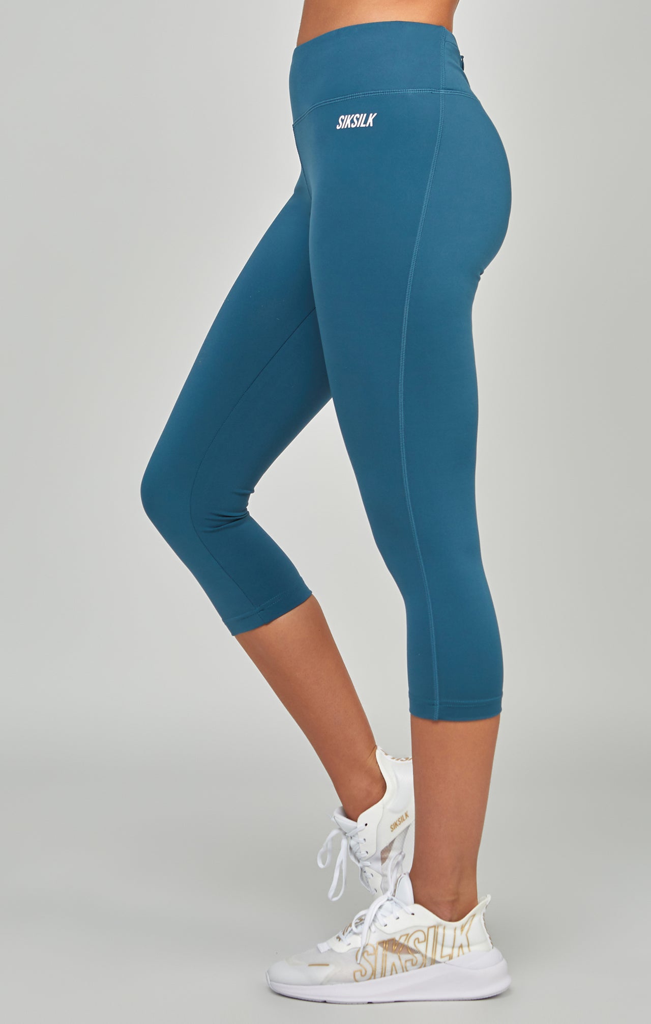 Teal Sports Essentials Capri (1)