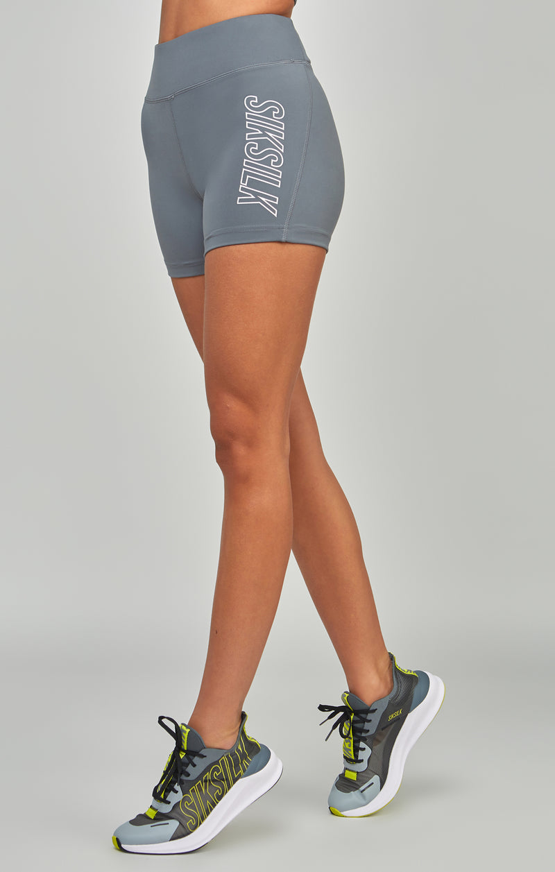 Grey Sports Essential Booty Short
