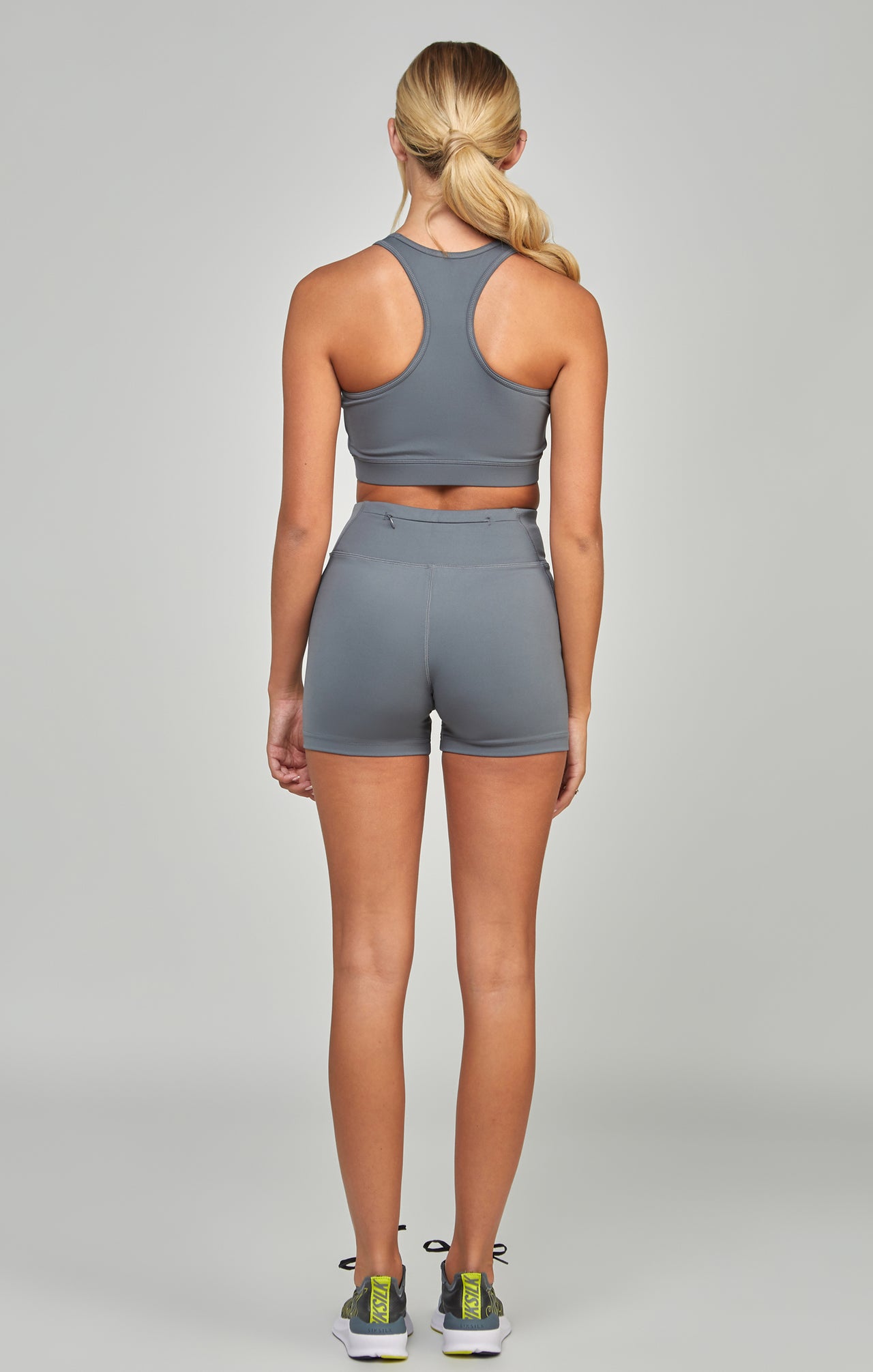 Grey Sports Essential Booty Short (4)