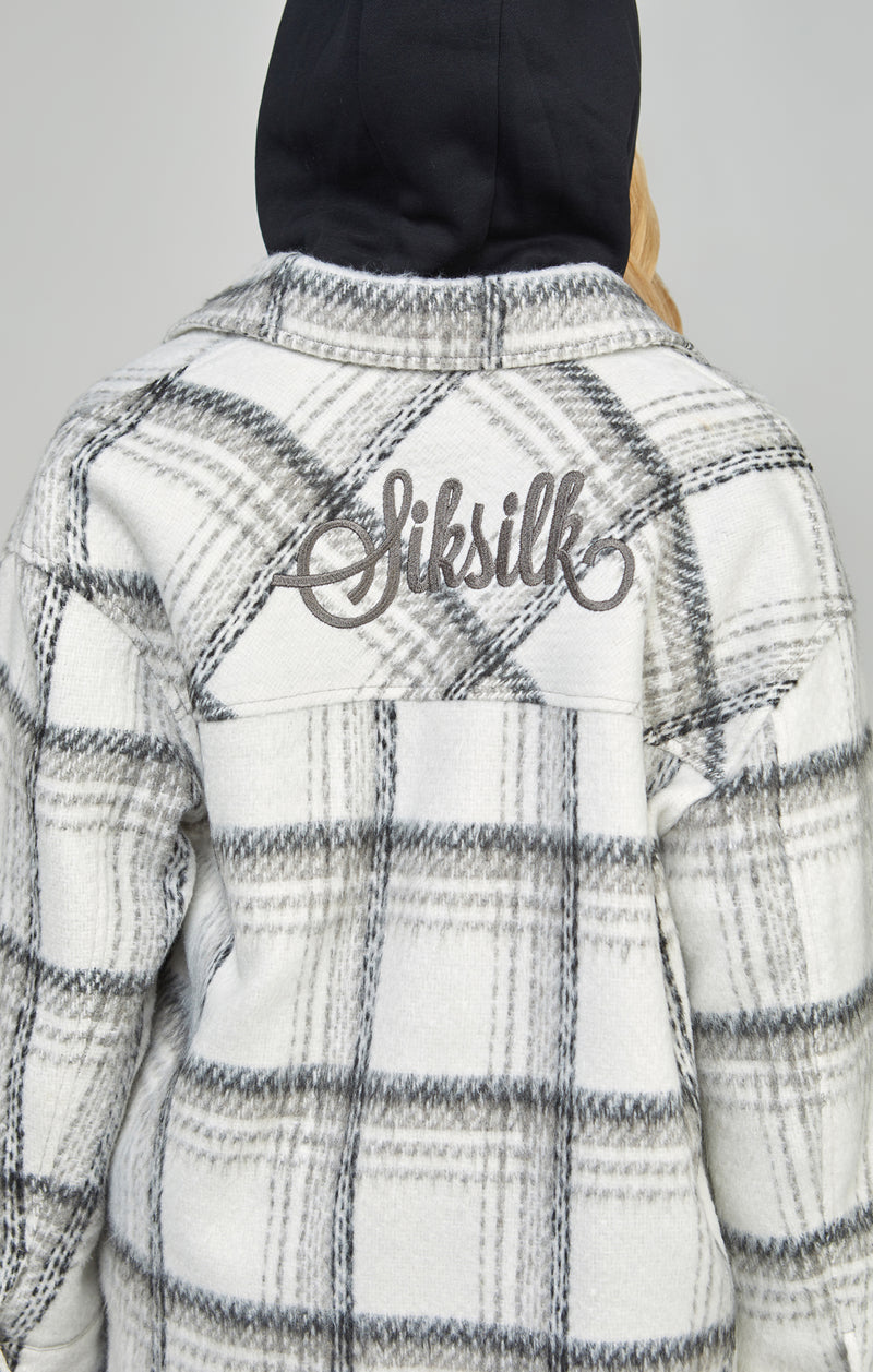 Black Checked Shacket (1)