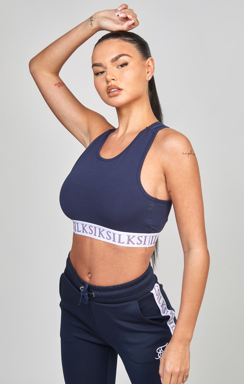 Navy Tape Bralette
