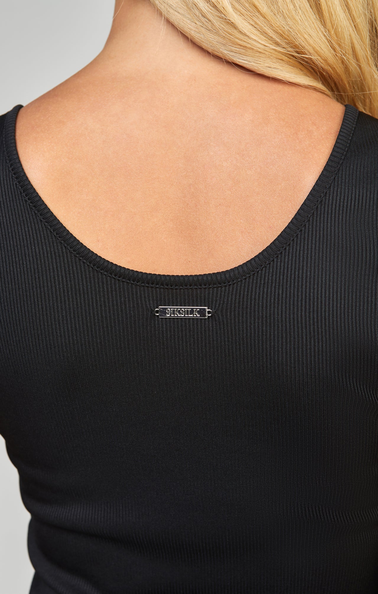 Black Ribbed Scoop Bodysuit (3)