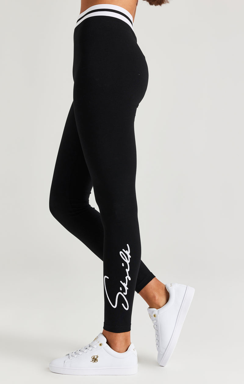 SikSilk Signature Leggings - Black (1)