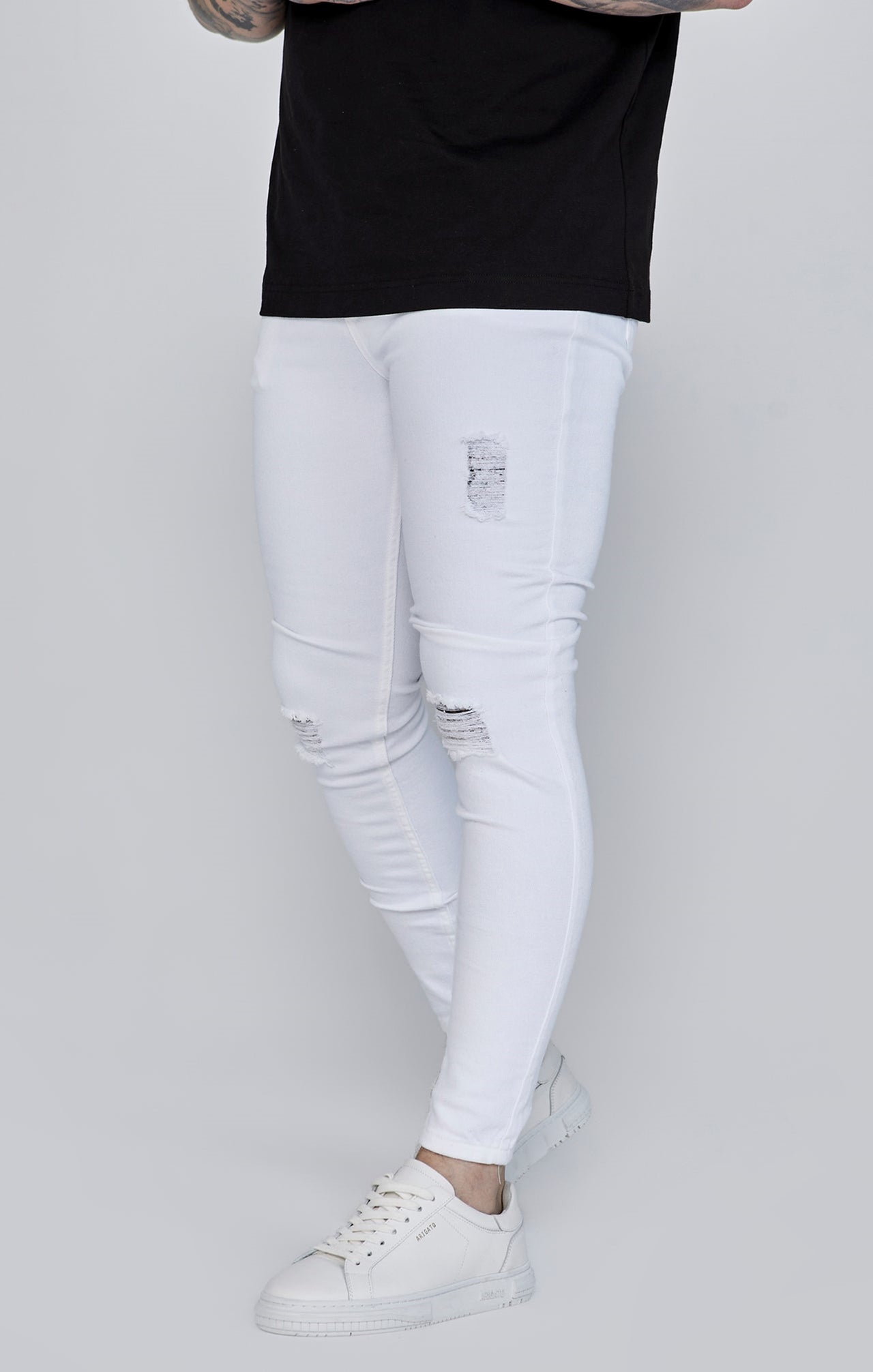 Skinny Jeans Bundle Grey/White