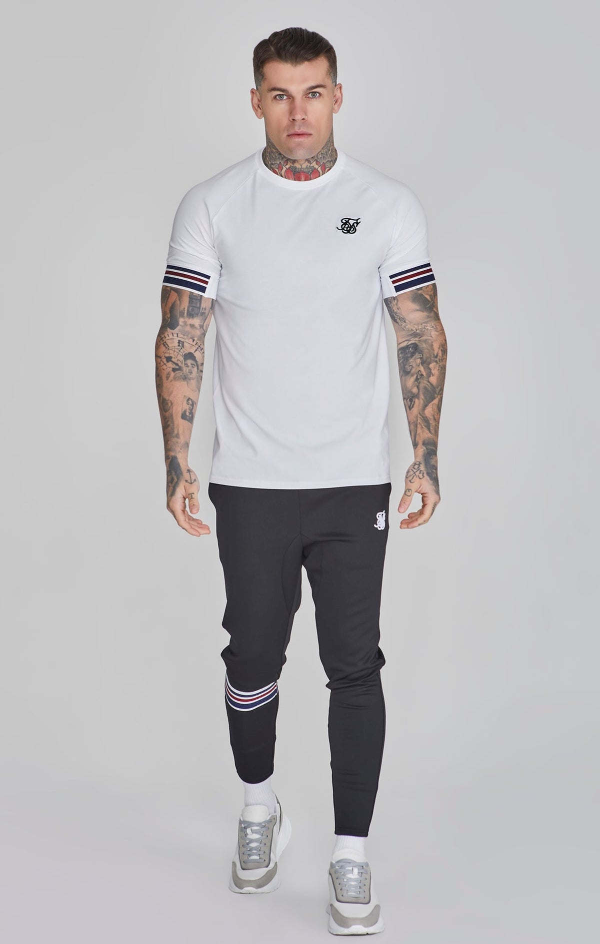 Tech TShirt Bundle Grey/White SikSilk UK