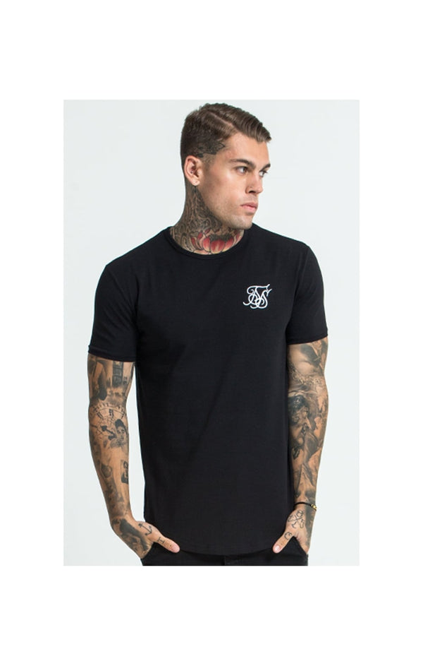 Black Short Sleeve Muscle Fit T-Shirt