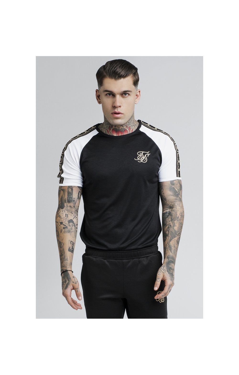 SikSilk Performance Tee – Black