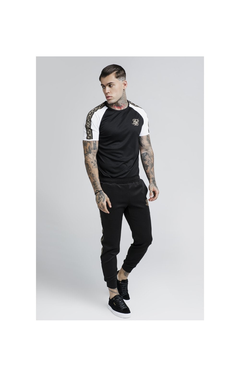 SikSilk Performance Tee – Black (2)