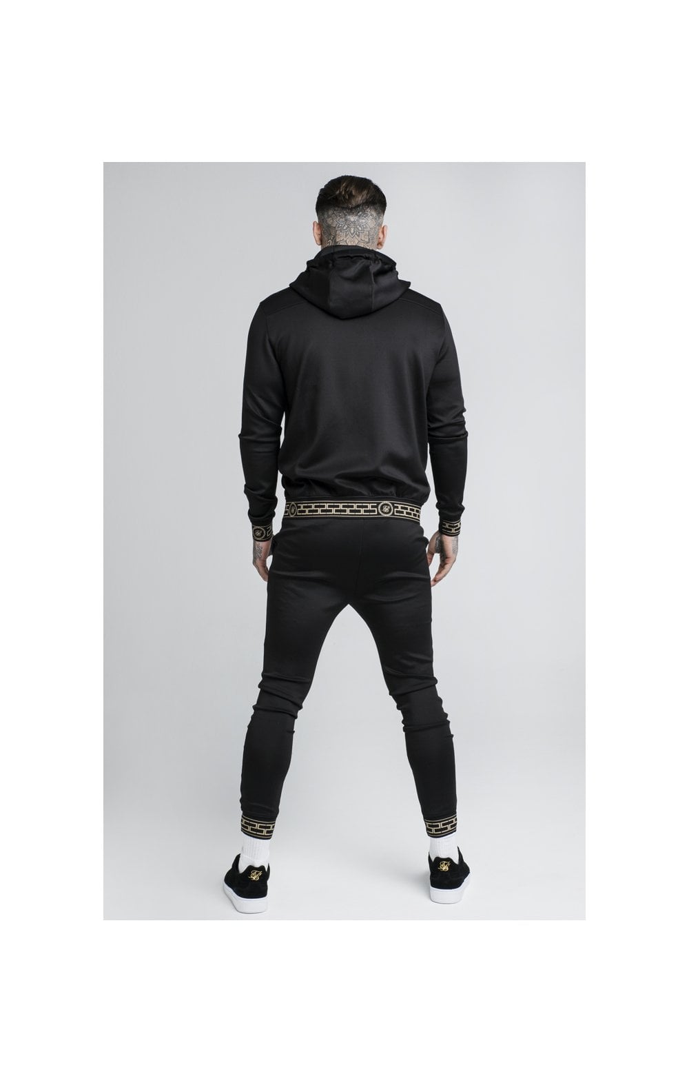 SikSilk Cartel Agility Zip Through Track Top – Black (3)