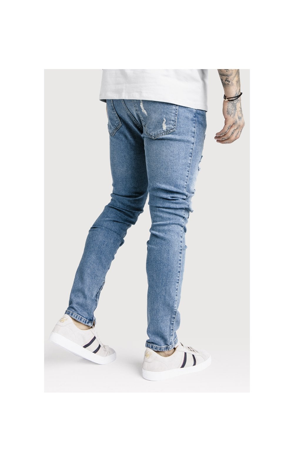 SikSilk Vintage Denim - Blue (3)