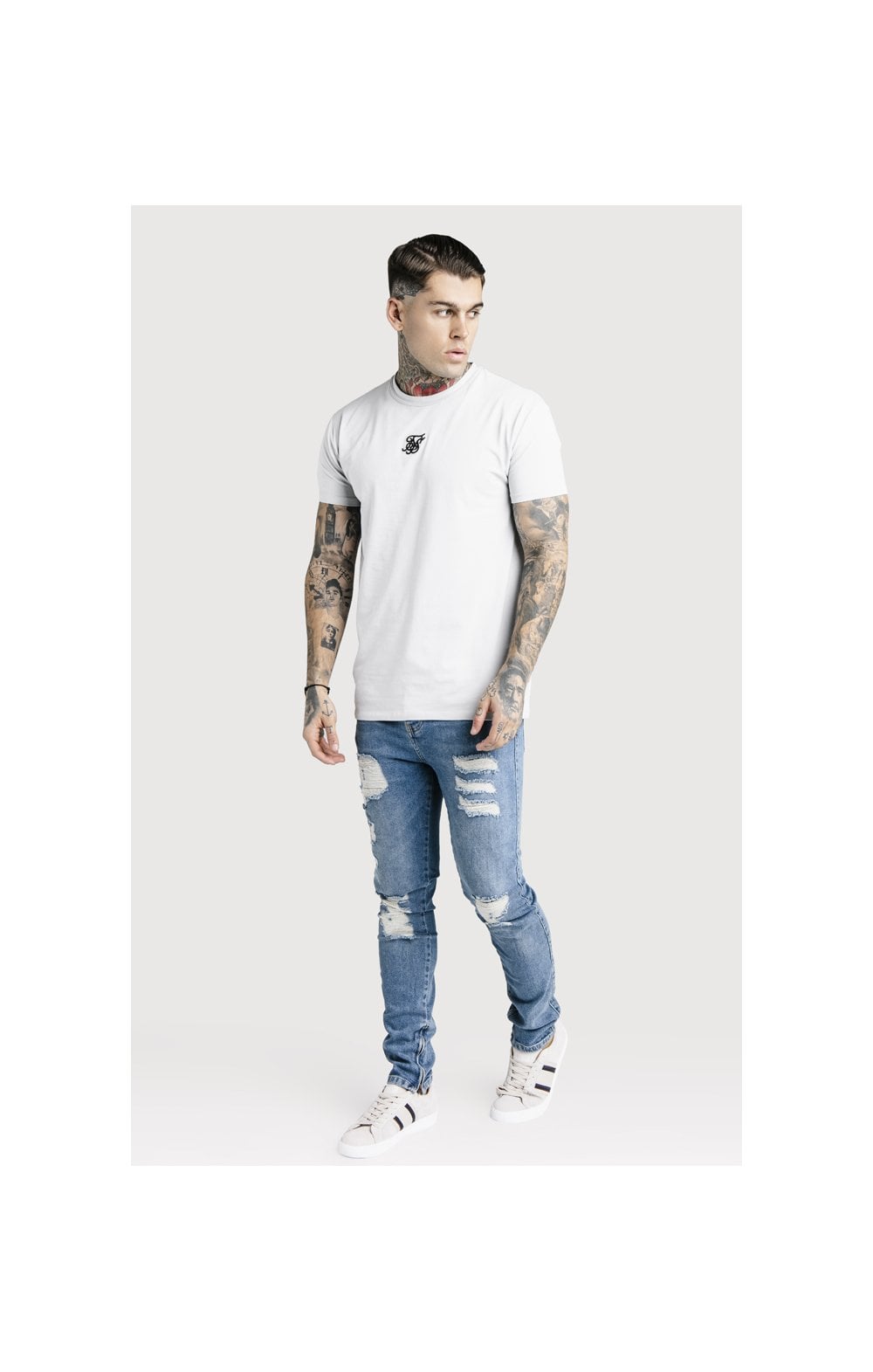 SikSilk Vintage Denim - Blue (5)