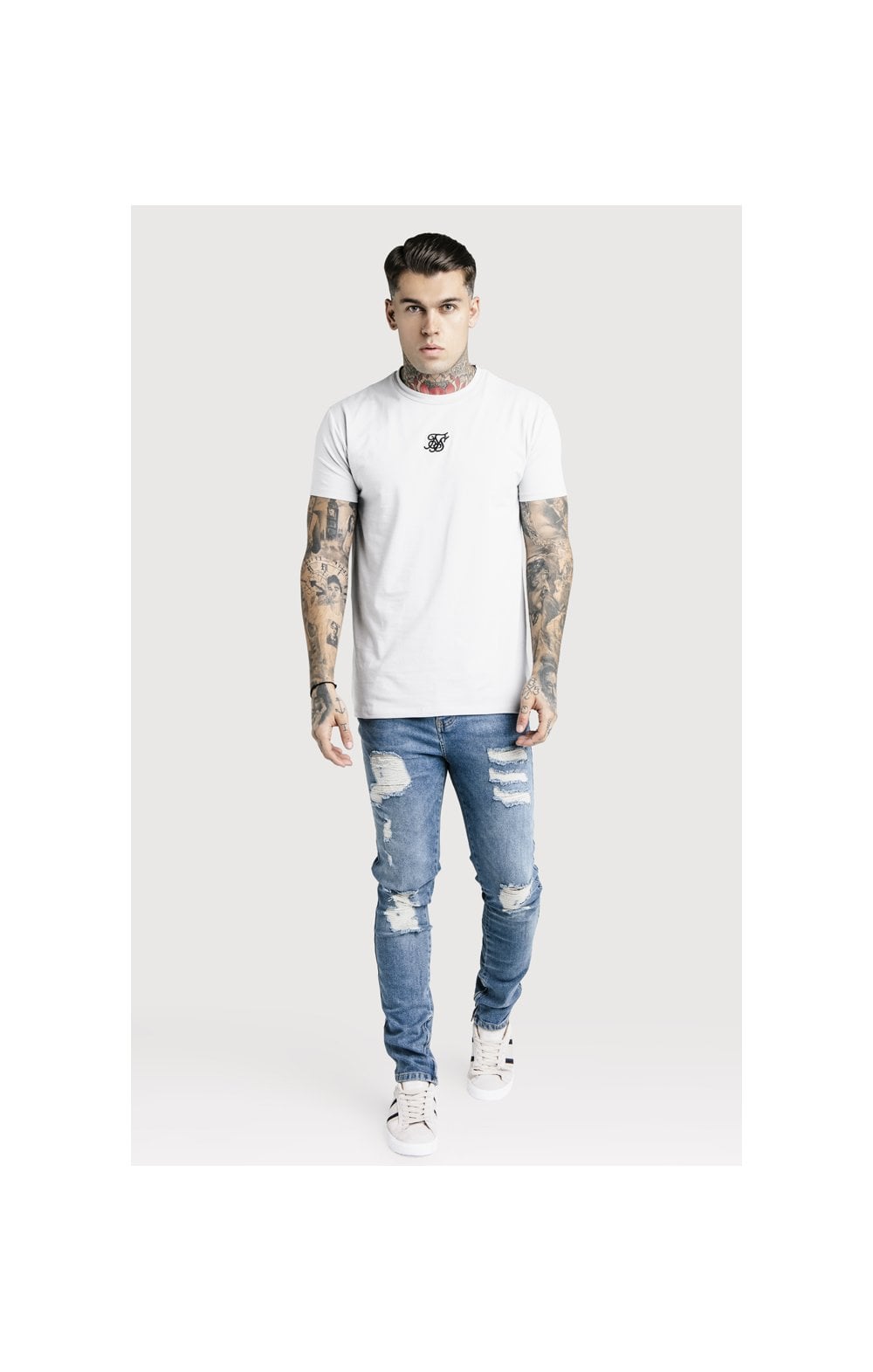 SikSilk Vintage Denim - Blue (6)