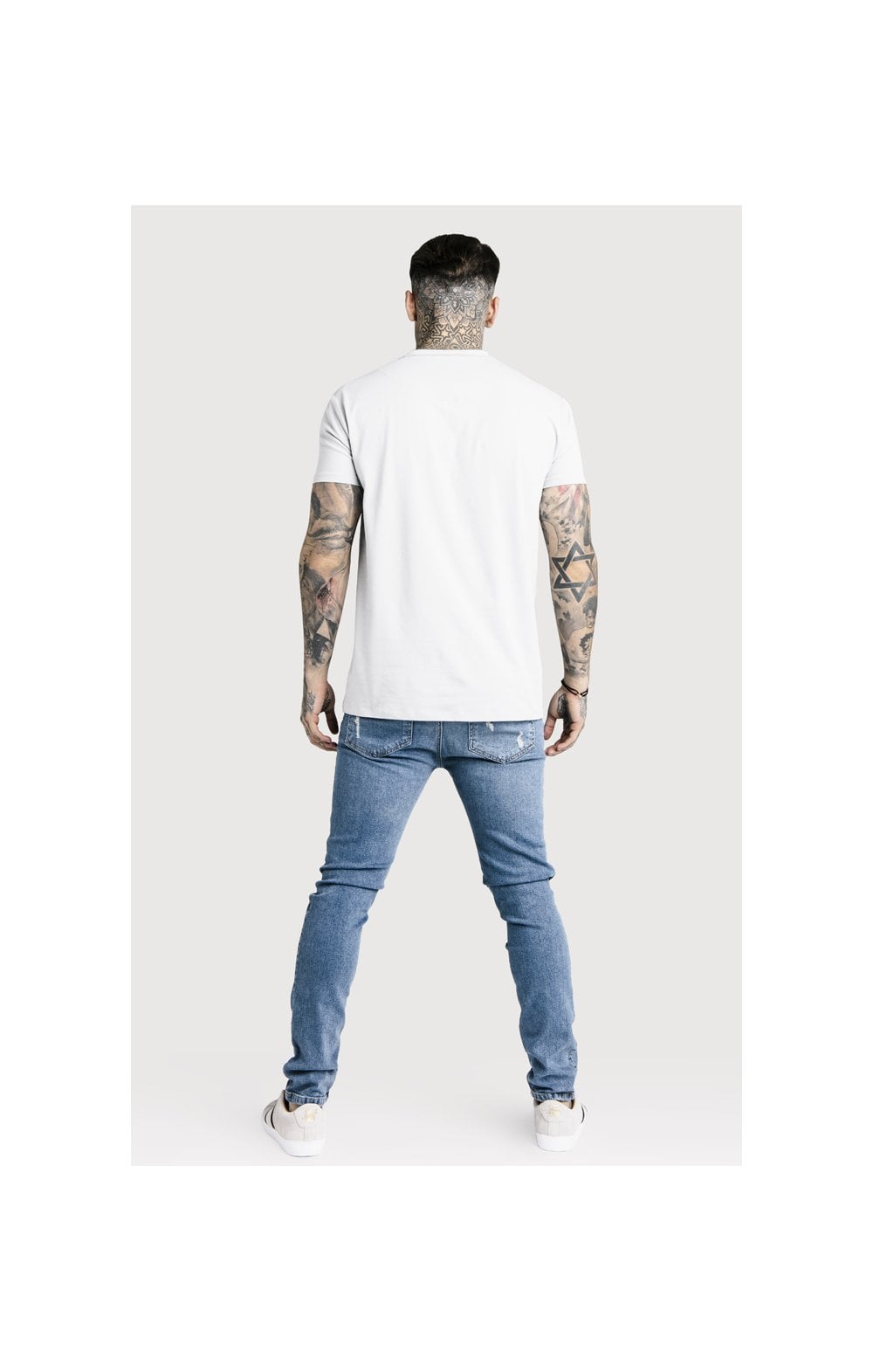 SikSilk Vintage Denim - Blue (8)