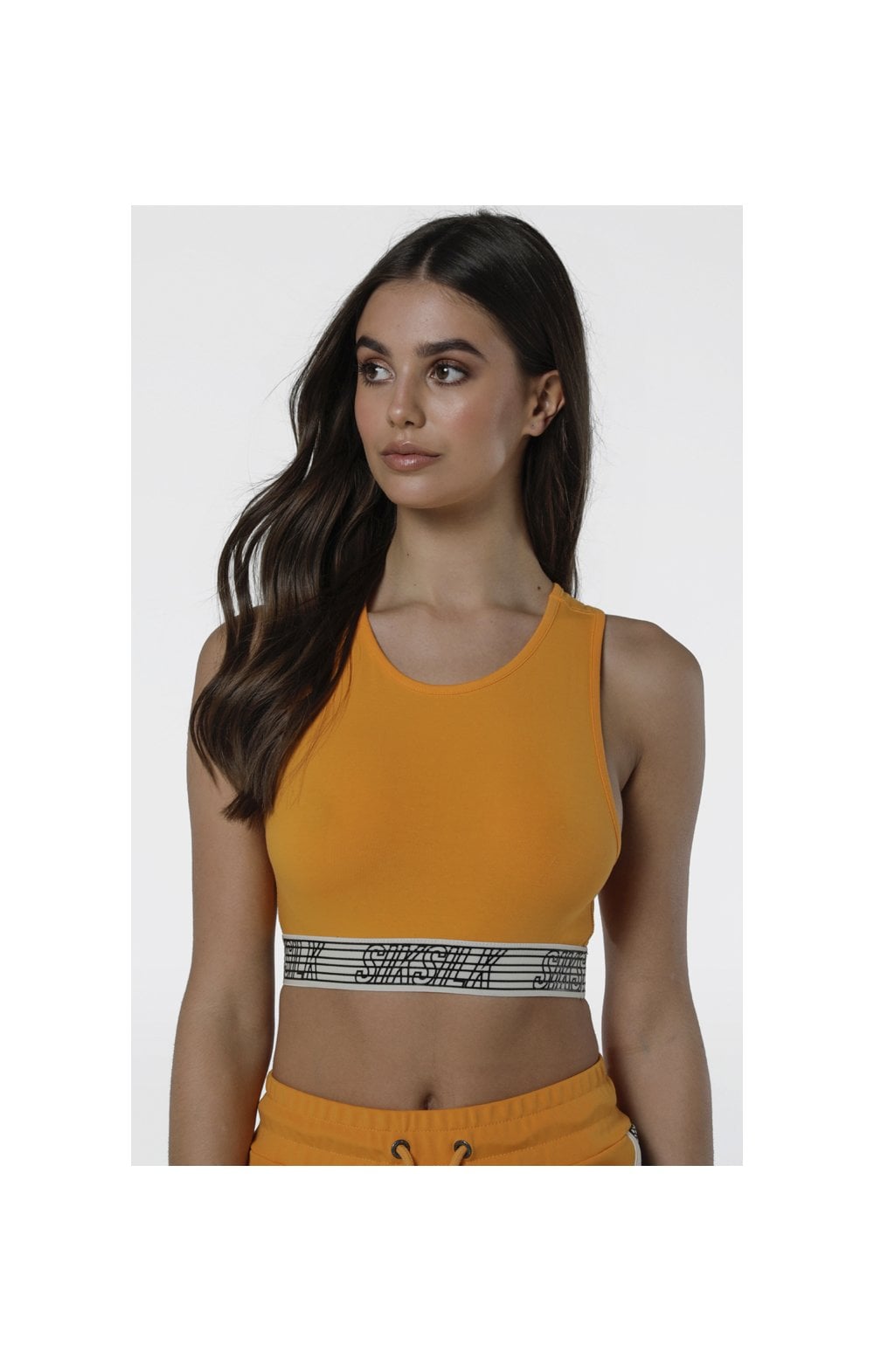 Load image into Gallery viewer, SikSilk Runner Bralette - Yellow (1)