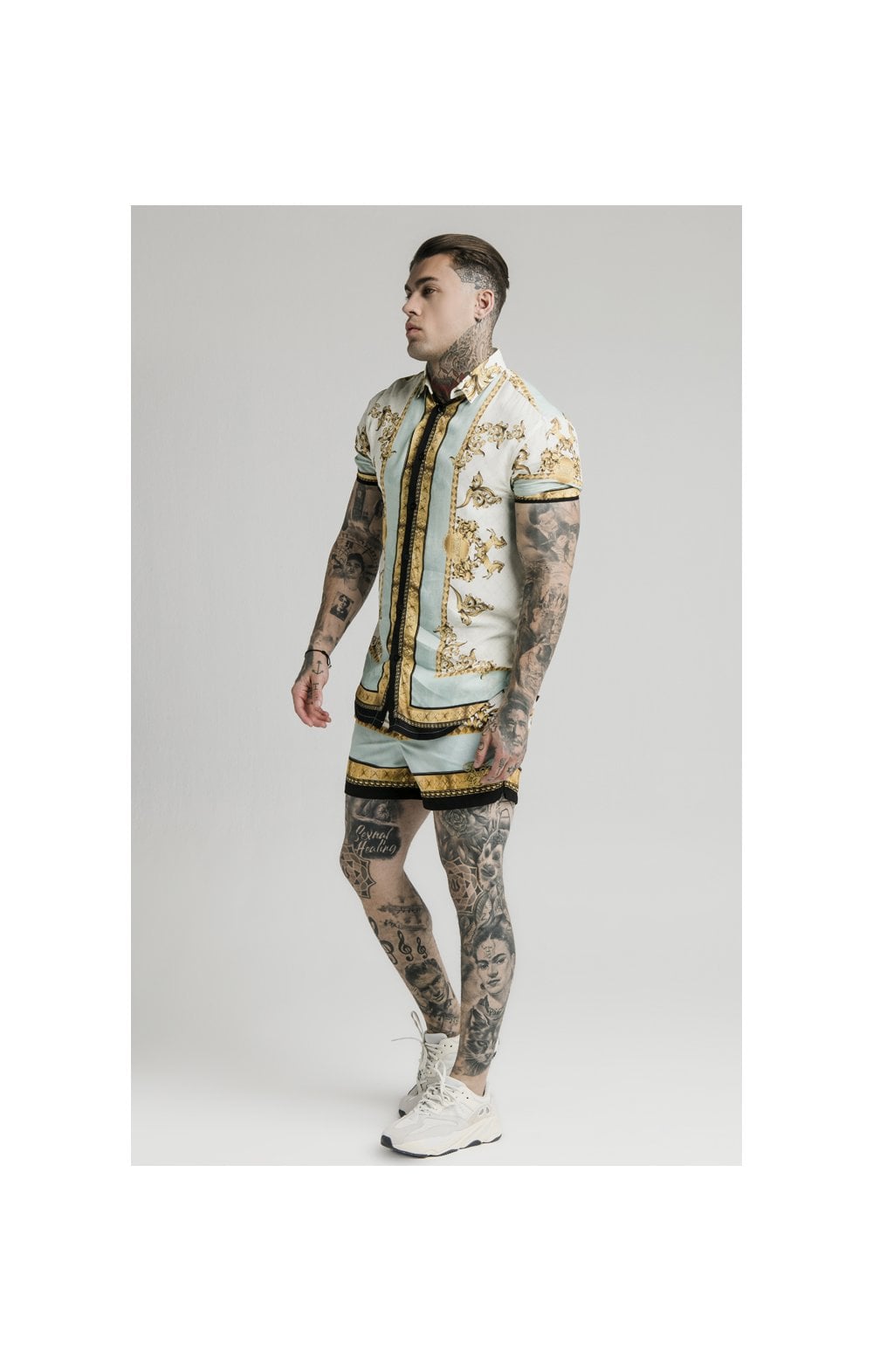 SikSilk S/S Resort Shirt – Lord Off White (2)