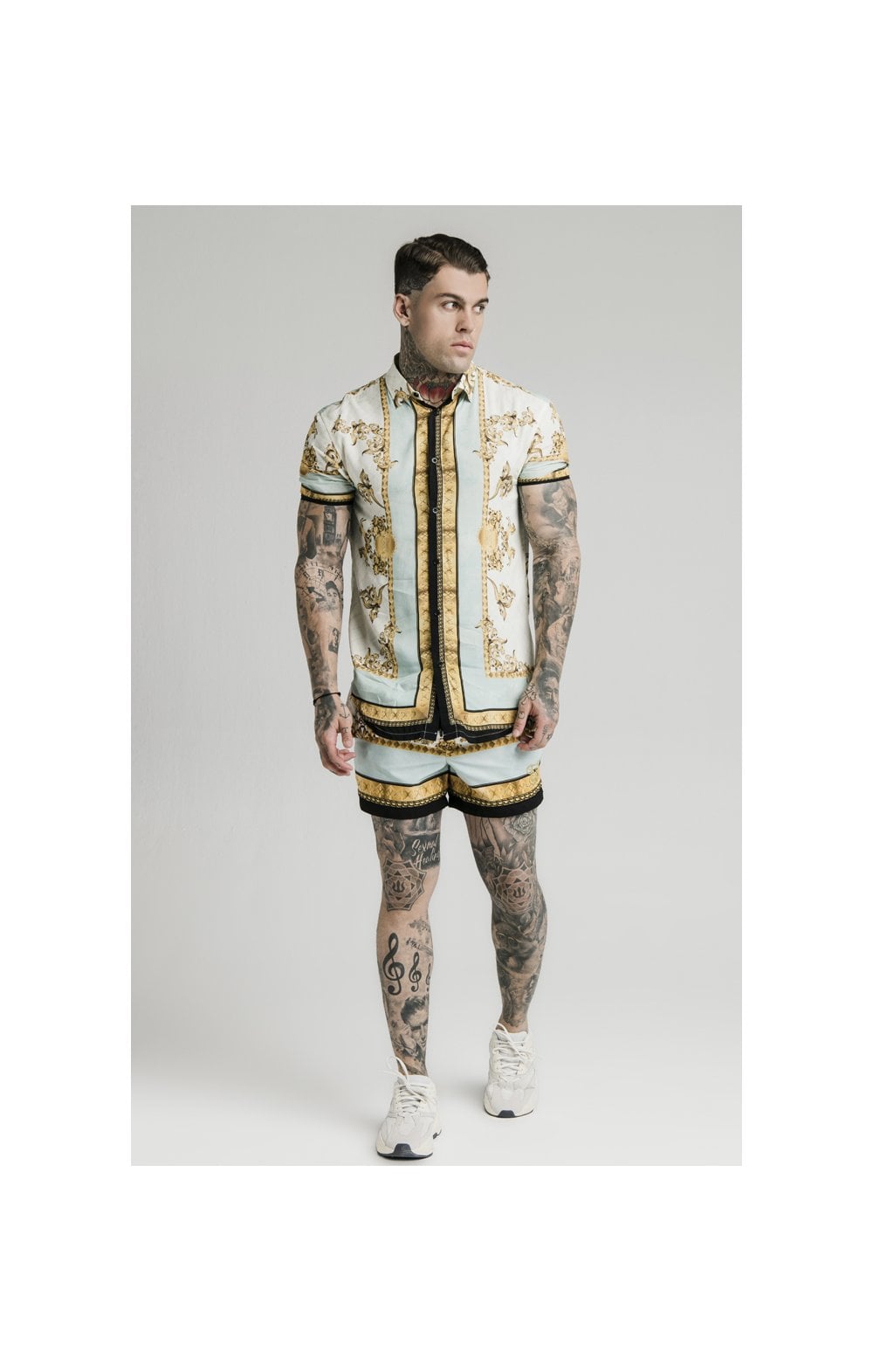 SikSilk S/S Resort Shirt – Lord Off White (7)