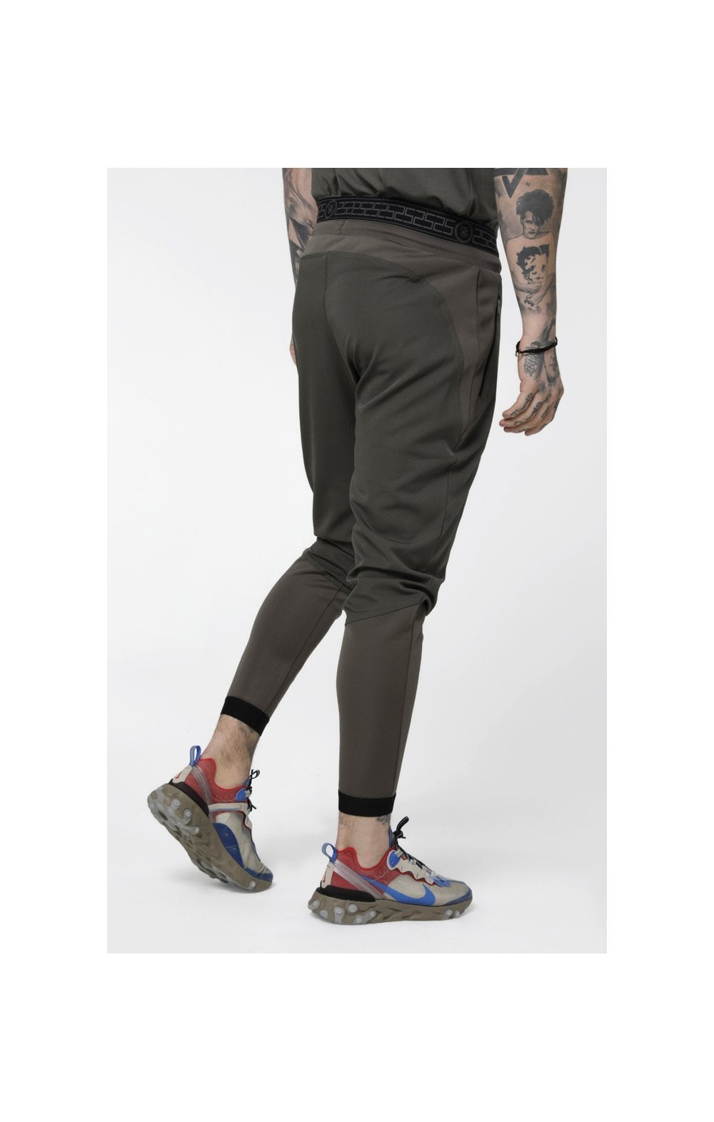 SikSilk Evolution Track Pants - Khaki (4)