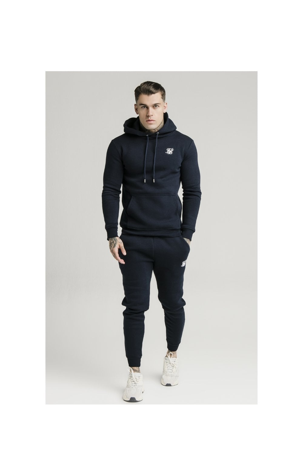 Navy Muscle Fit Jogger (5)