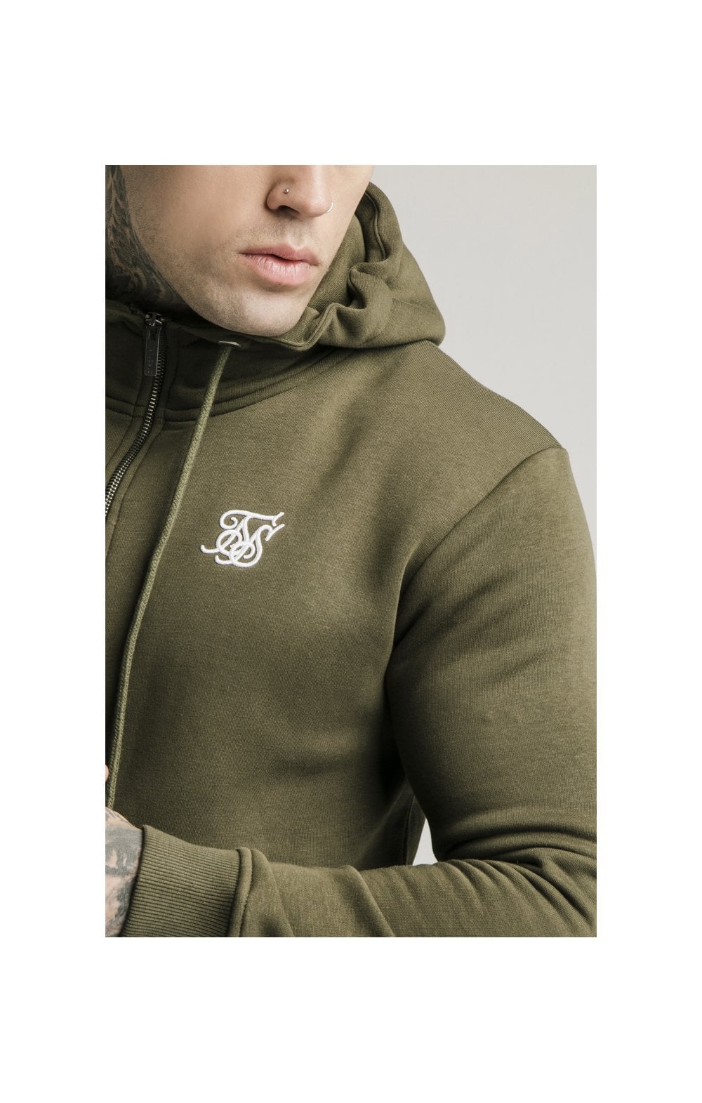 Siksilk zip hoodie sale