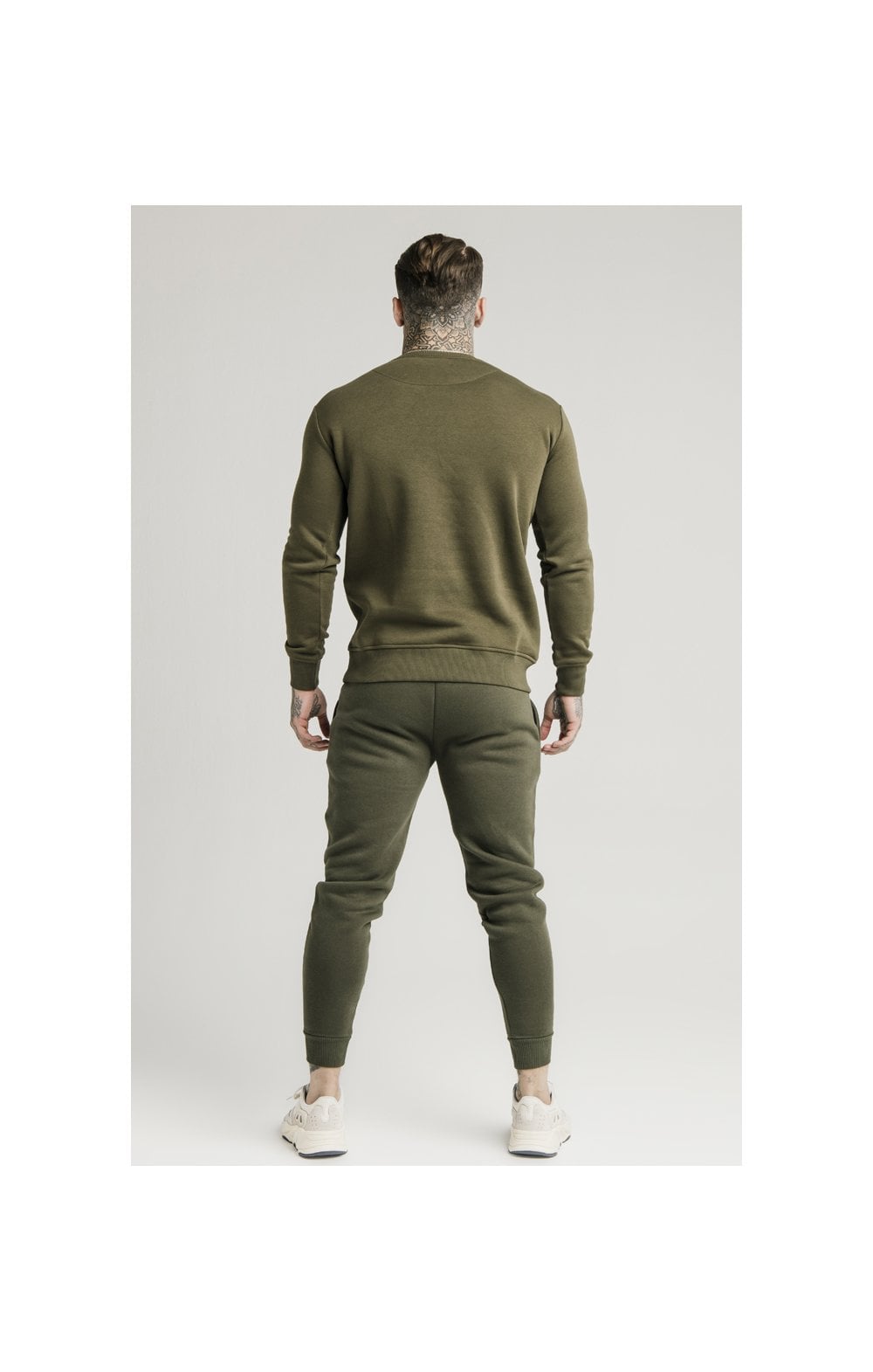 Khaki Essential Muscle Fit Jogger (5)