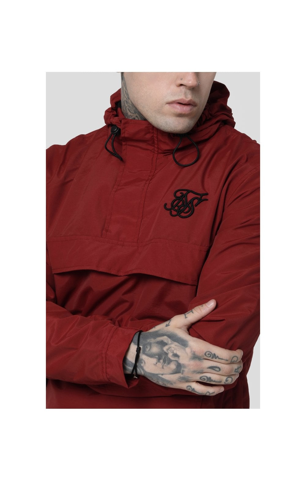 SikSilk Energy Windbreaker – Red