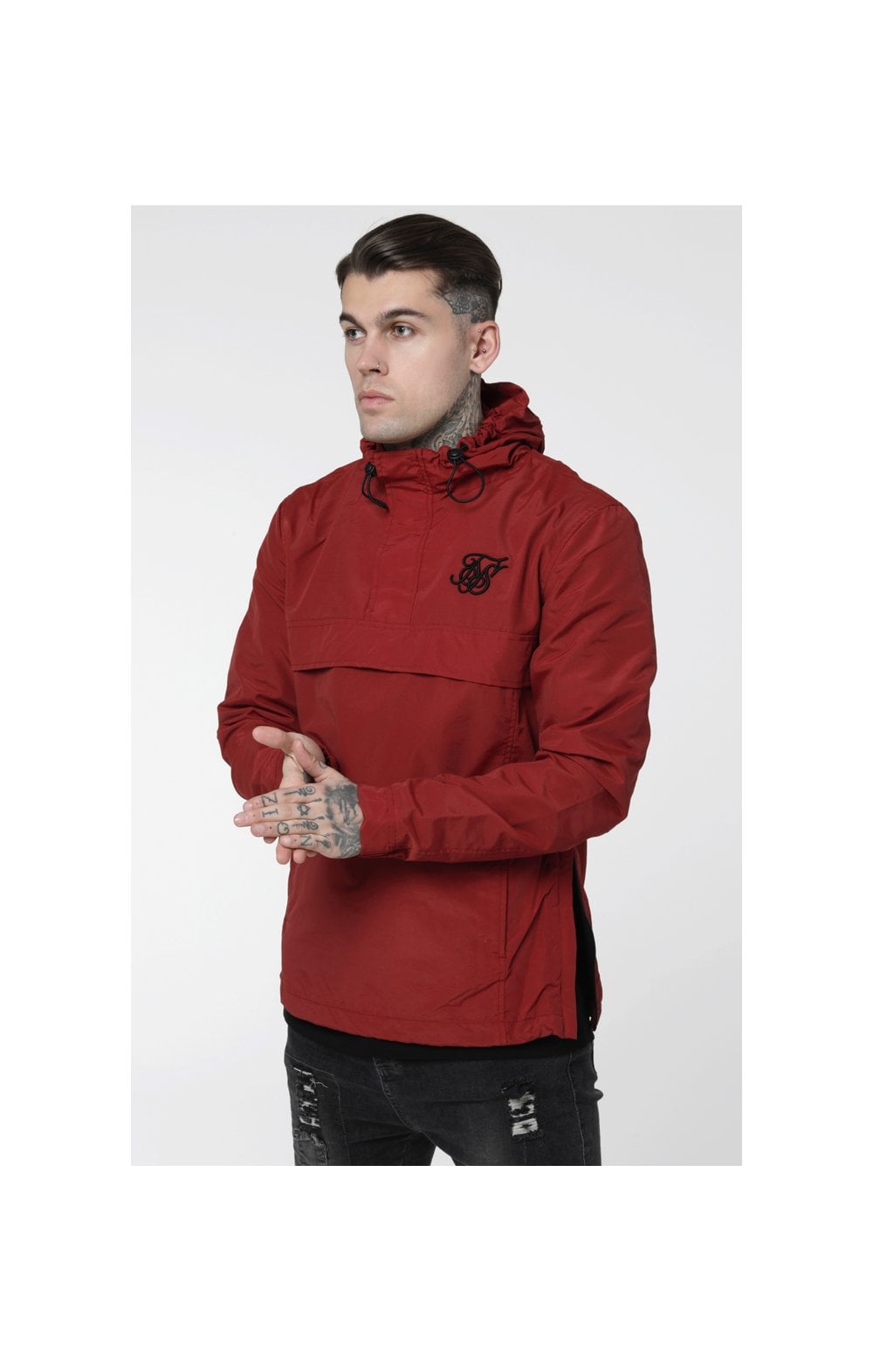 SikSilk Energy Windbreaker – Red (2)