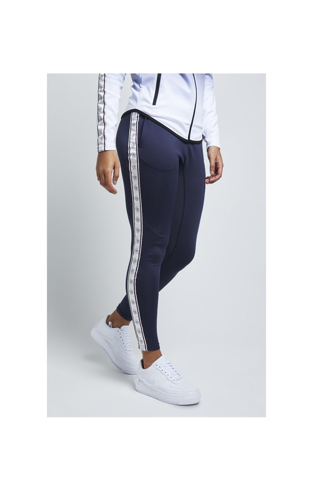 SikSilk Tape Athlete Track Pants - Ebony (3)