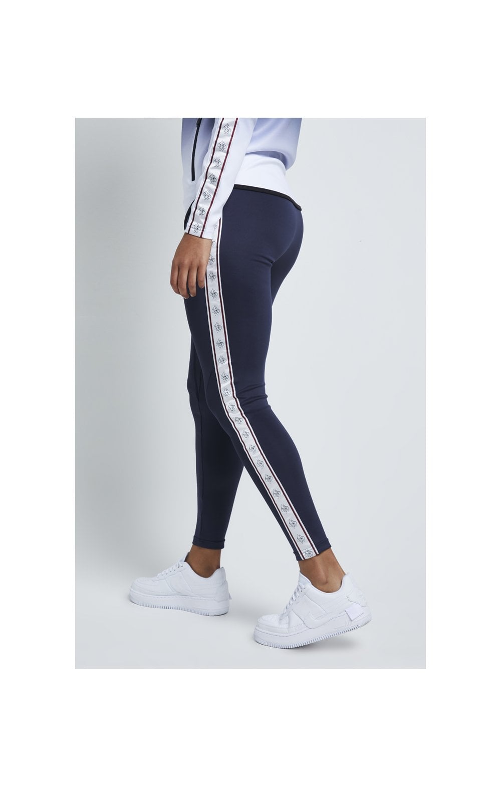 SikSilk Tape Athlete Track Pants - Ebony (4)