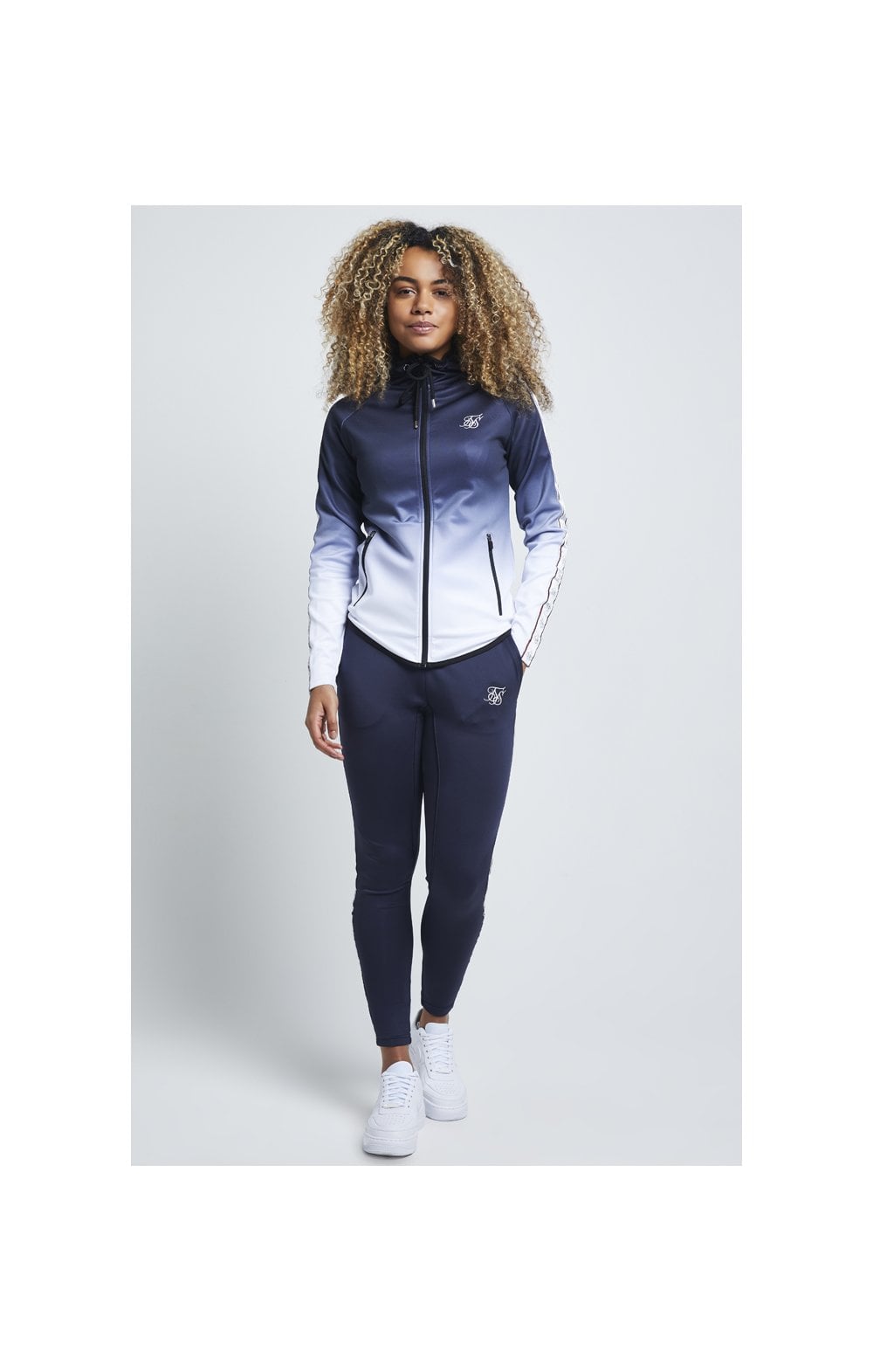 Load image into Gallery viewer, SikSilk Tape Athlete Track Pants - Ebony (1)