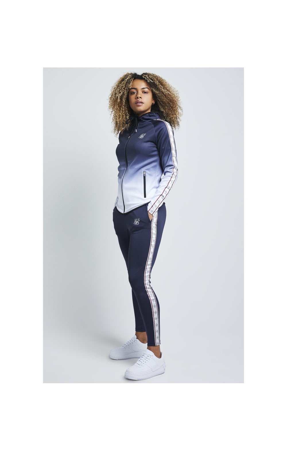 SikSilk Tape Athlete Track Pants - Ebony (5)