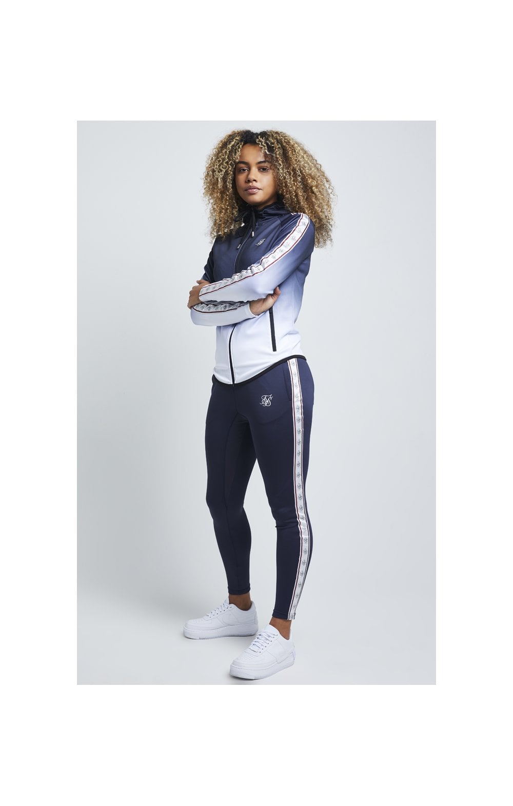 SikSilk Tape Athlete Track Pants - Ebony (6)