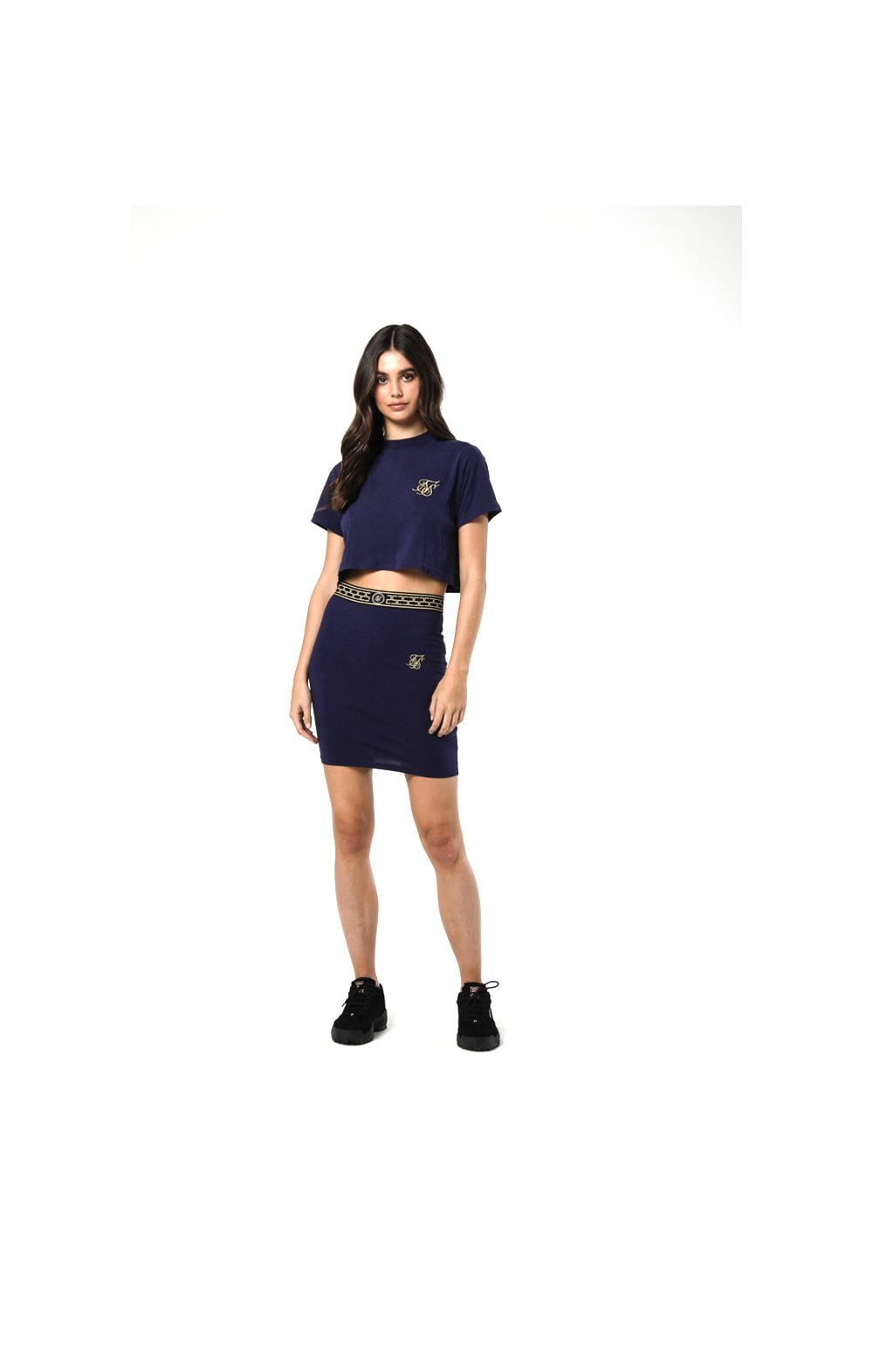 SikSilk Cartel Tape Tube Skirt – Eclipse (2)