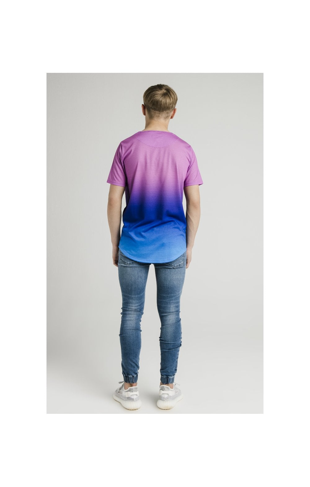 Load image into Gallery viewer, Illusive London Fade Tee - Pink &amp; Blue (5)