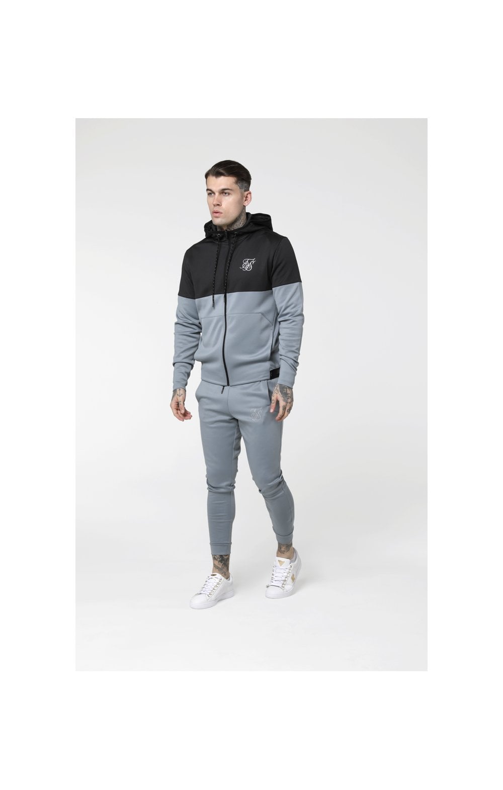 SikSilk Agility Track Pants - Ice Grey (4)