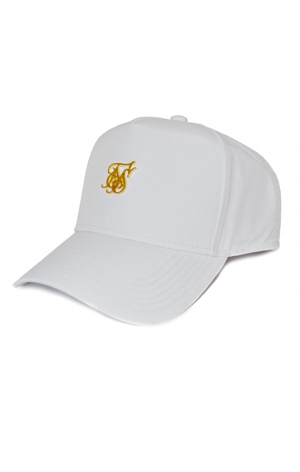 SikSilk Nylon Trucker - White