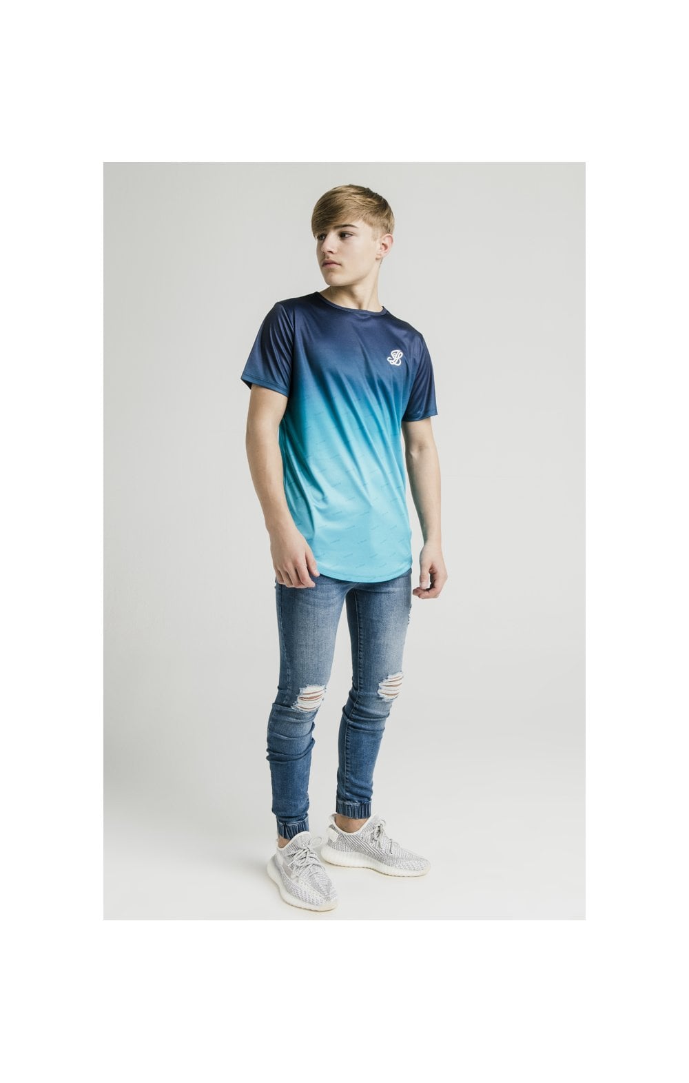 Illusive London Shadow Fade Tee – Teal (2)