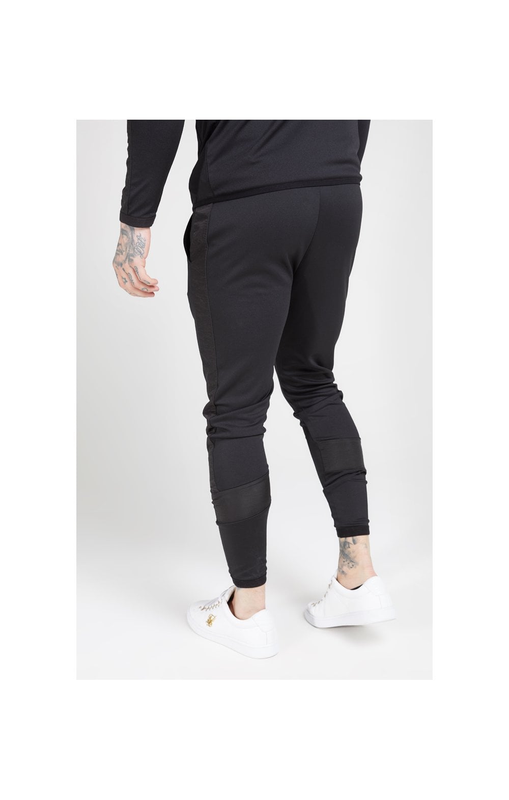 Load image into Gallery viewer, Black Creased Nylon Pant (5)