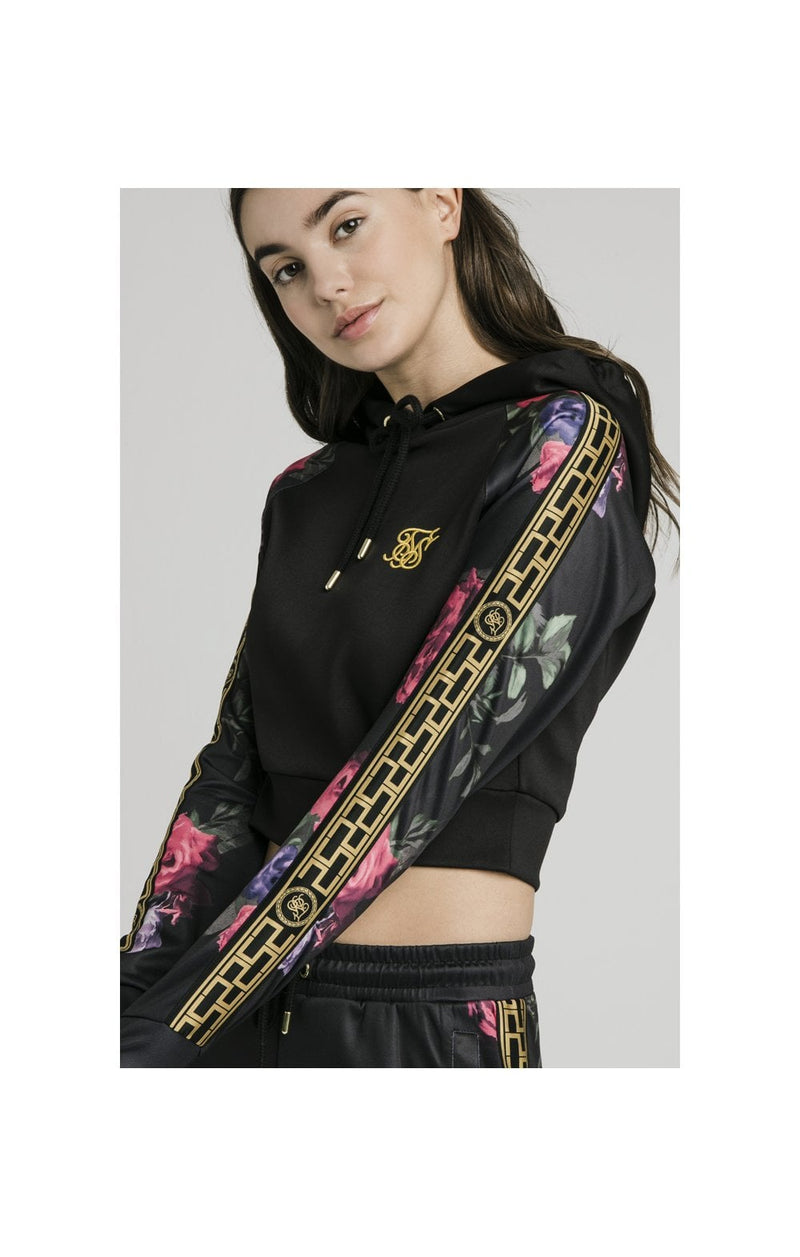 SikSilk Oil Paint Track Top – Black (1)