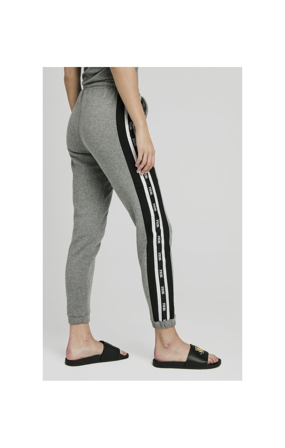 Load image into Gallery viewer, SikSilk Panel Tape Joggers - Grey Marl (3)