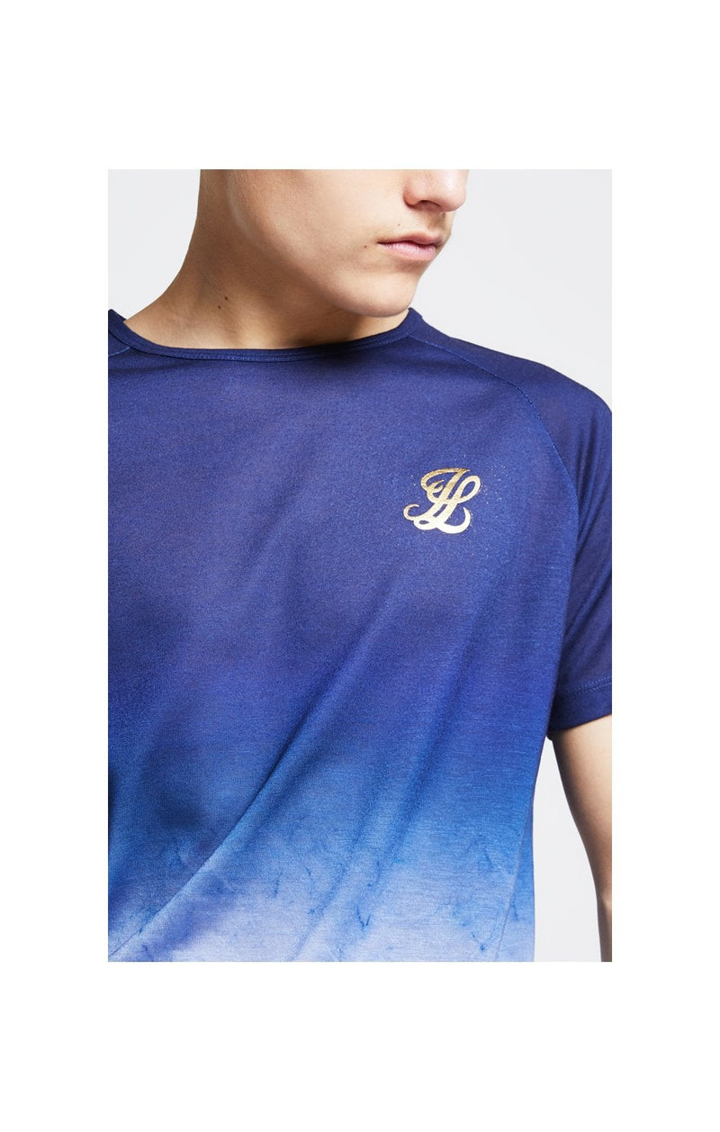 Illusive London Marble Fade Tee – Navy & Marble (1)