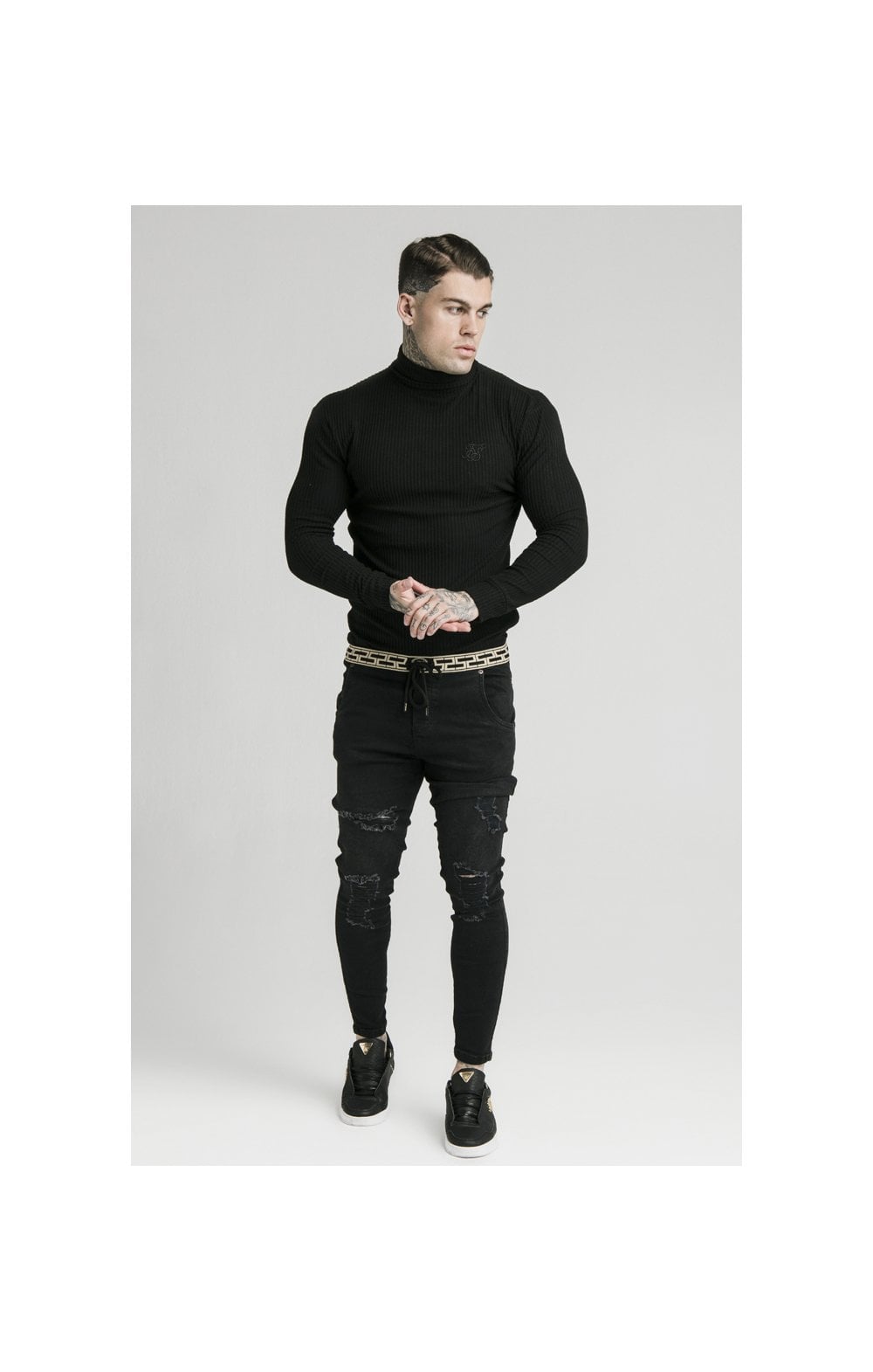 Sik silk clearance turtleneck