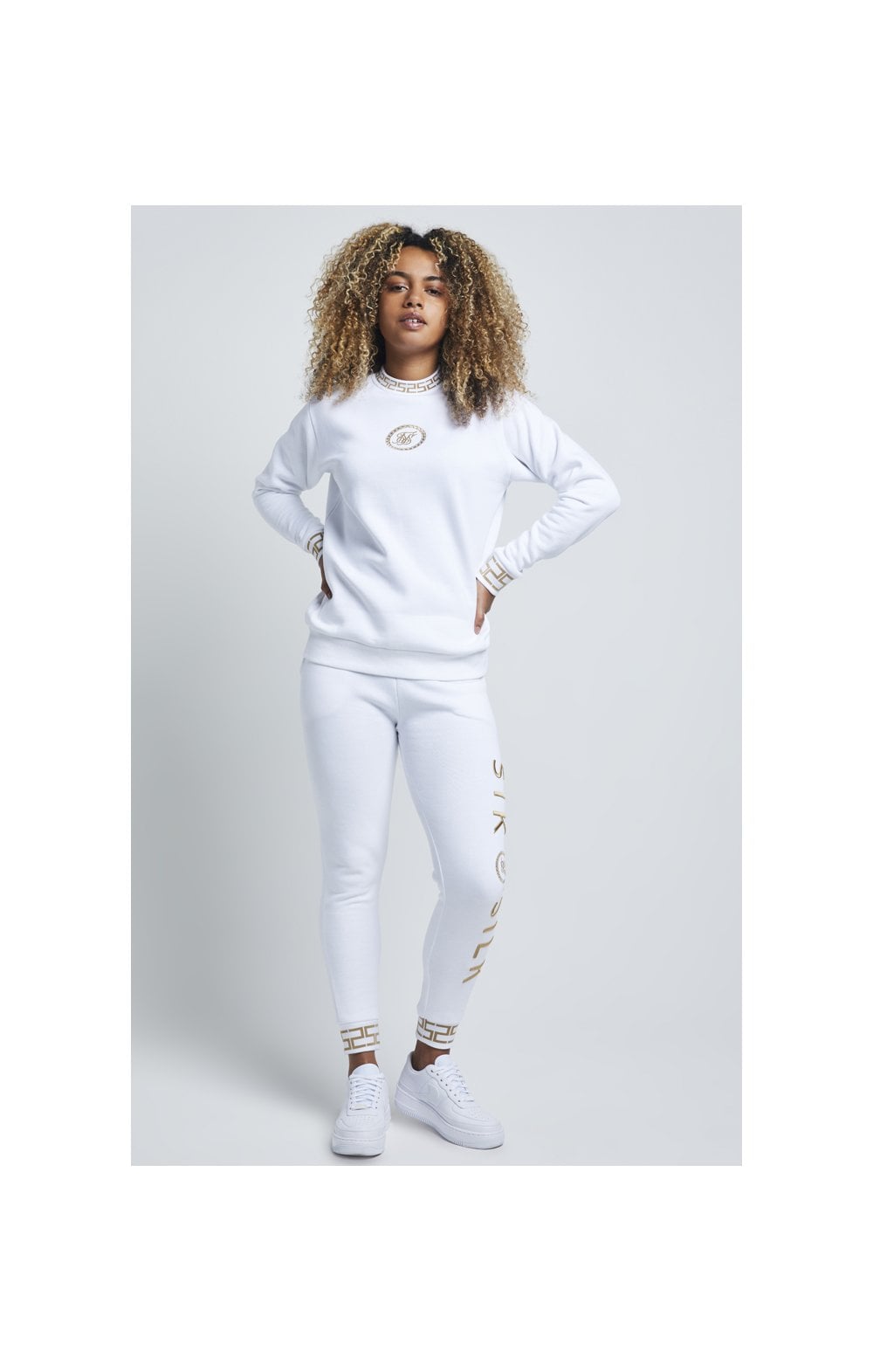 SikSilk Luxury Sweatshirt - White (3)