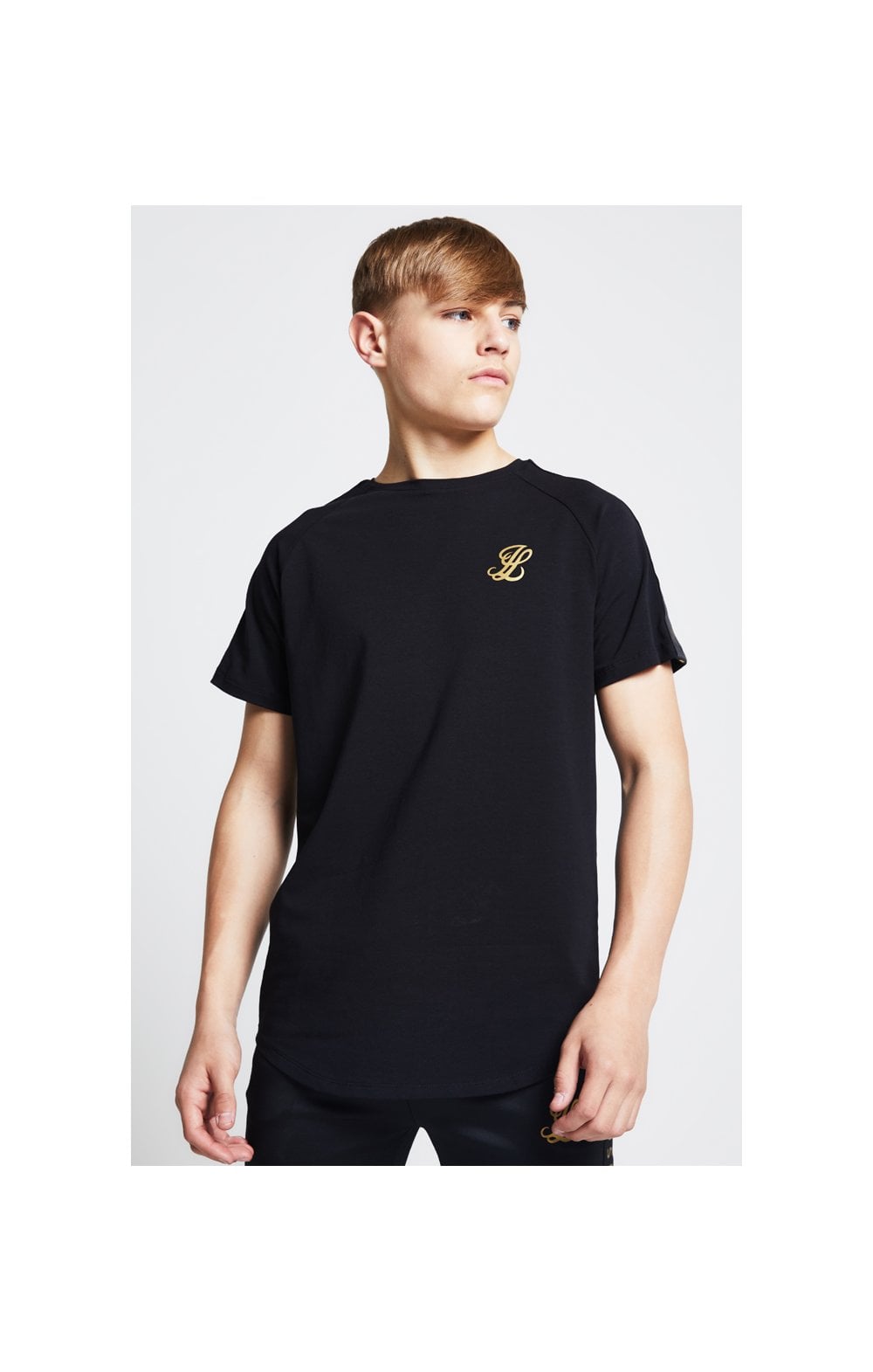 Illusive London Taped Raglan Tee - Black