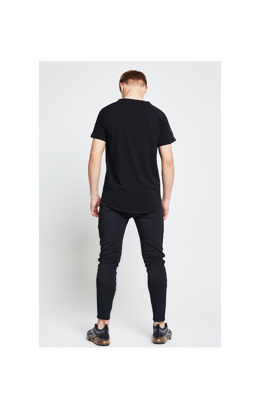 Illusive London Taped Raglan Tee - Black (4)