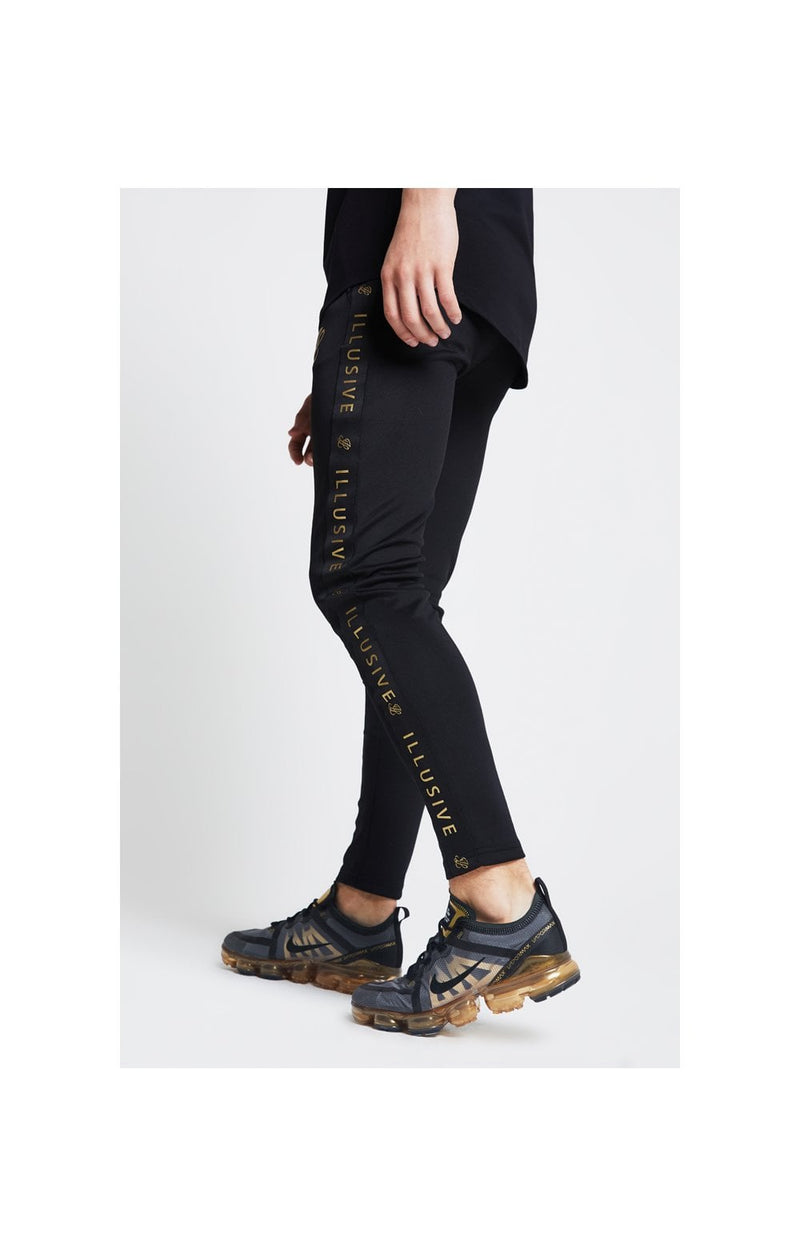 Illusive London Tape Joggers - Black (1)